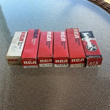 Vintage RCA Electron Tubes /Lot Of 6 NOS