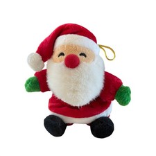 Chosun International Vintage 5 inch Plush Santa Claus Ornament or Shelf Sitting