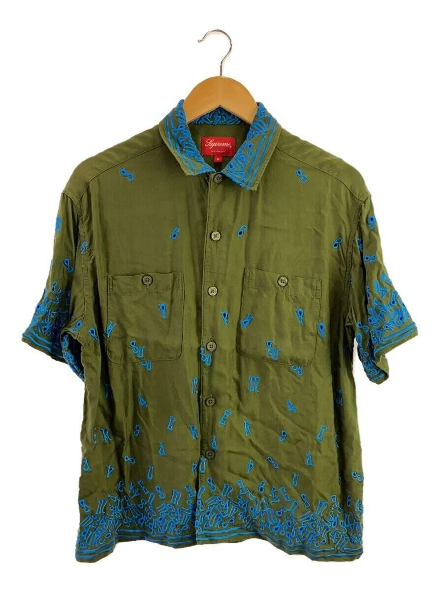 Chemise Supreme manches courtes/S/rayonne/grn/tout motif