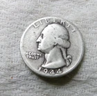 1944 P Silver Washington Quarter  Very Nice #CU85