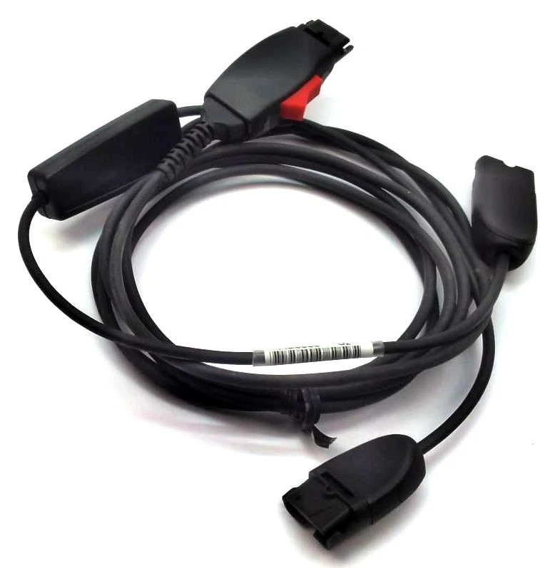 Plantronics HW510D Headset Audio Cable Y-Adapter Trainer QD 79694-11 Genuine - Image 2 of 4
