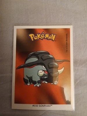 Pokémon Dunkin Boomer 2001 Donphan   Non Holo Vintage Promo