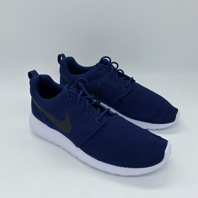 nike roshe navy blue mens