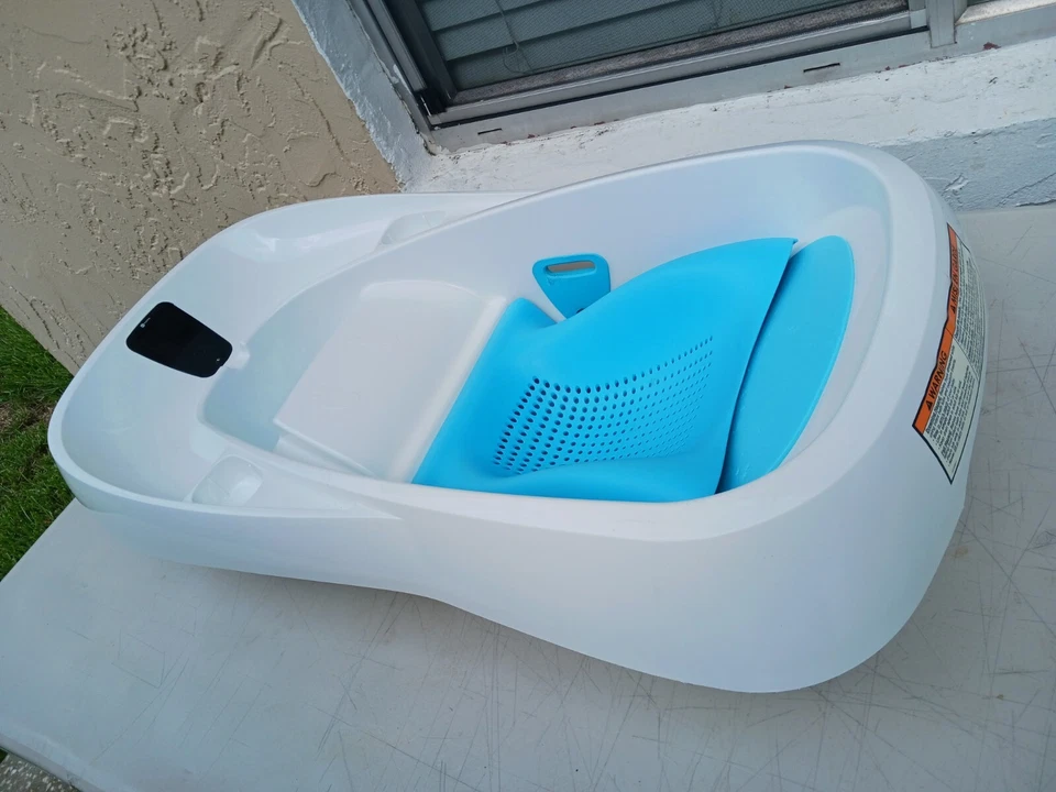 Bañera de bebé Clearwater 4moms con termómetro digital Foto 4 de 4