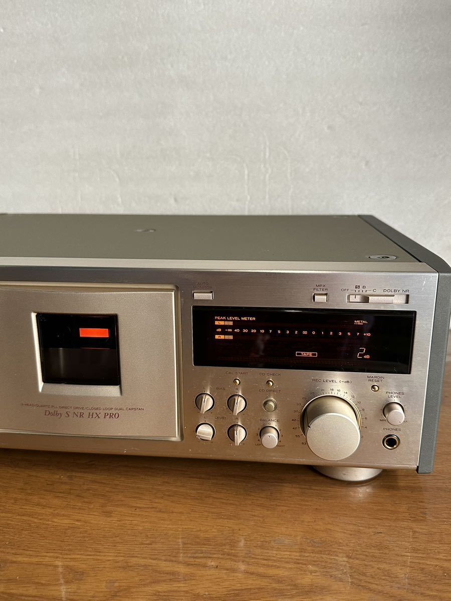 TEAC V-8000S Cassette deck with remote control 100v Good