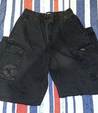 H M Black Joggers Pull-On Boys Cargo Pockets Size Us 18
