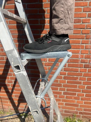 Plataforma colgante de escalera para escalera de peldaños escalera de peldaño escalera de fábrica taburete de peldaño - Imagen 1 de 4