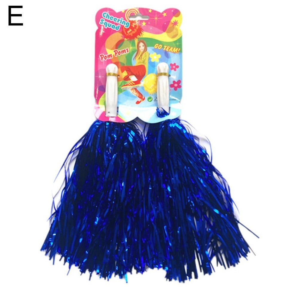 2 Pcs Lala Flower Cheerleading Cheerleader Accessories Lightweight Pom