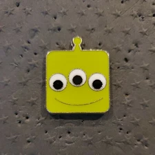  Disney Trading Pin Toy Story Alien Face Head Square