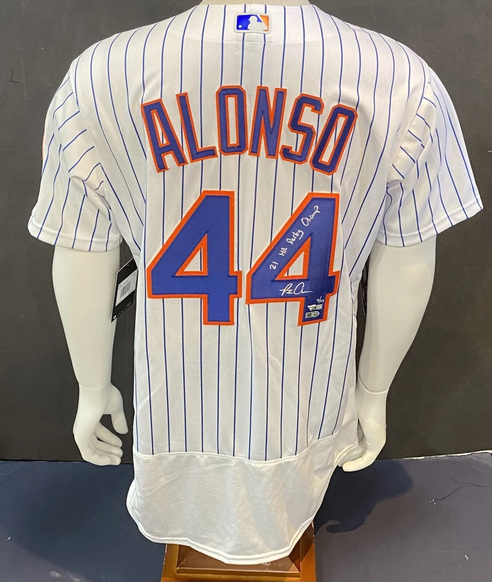 Pete Alonso Mets Signed Official 21 HR Derby Champ Jersey Auto MLB