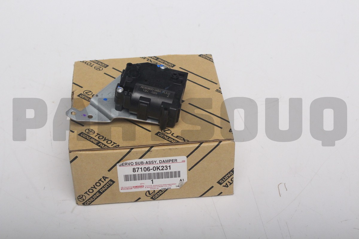 871060K231 Genuine Toyota SERVO SUB-ASSY, DAMP 87106-0K231 | eBay