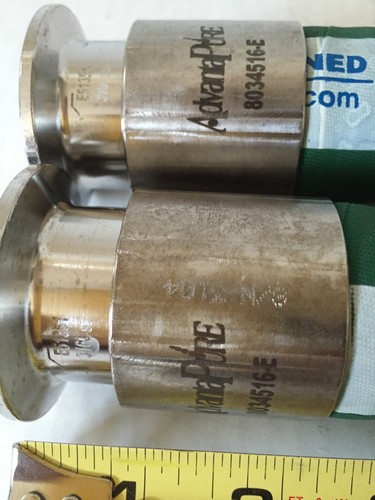 (Lote de 2) abrazadera sanitaria AdvantaPure 3A Standards ID 3/4"" y OD 2"" SS - Imagen 4 de 7