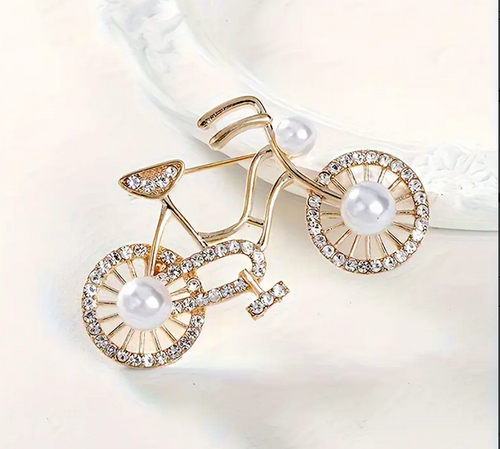Vintage bicycle pin brooches - Picture 4 of 6