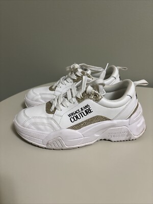 verasce women sneakers 7.5 white very good condition 