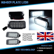 PREMIUM NUMBER LICENSE PLATE LED BULB LIGHT COMPATIBLE WITH FORD TRANSIT CONNECT