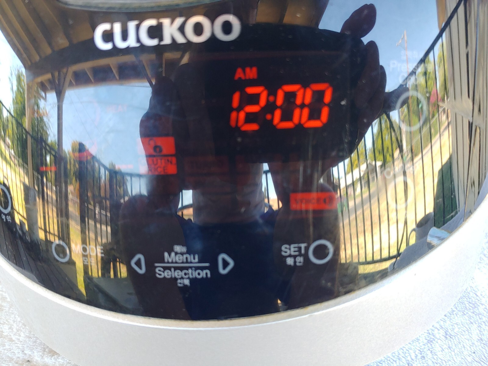 Cuckoo IH HN1054F 10 Cup Rice Cooker Body For Parts eBay