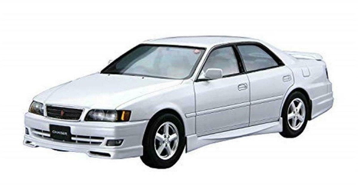 Aoshima 1/24 Car Series No.16 Toyota JZX100 Chaser Tourer V