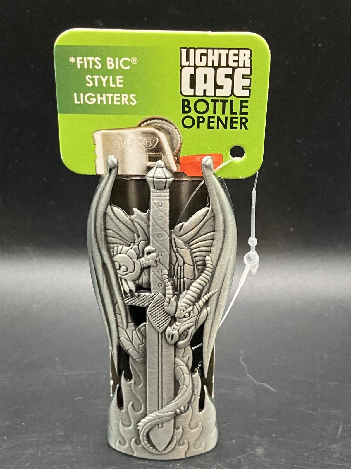 Case, Matte Black Or Pewter, With Bottle Opener