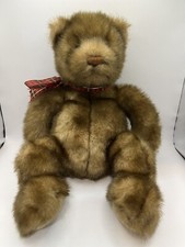 Gund Brown Fine Haired Cat Kitten 16" Plush Soft Toy Stuffed Animal