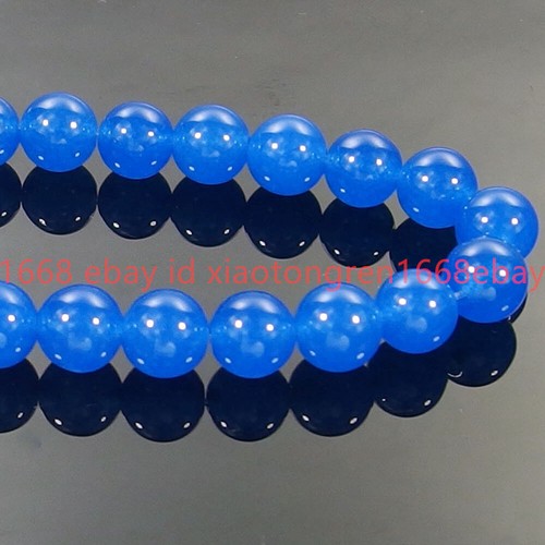 Natural Pretty New 6/8/10/12mm Multicolor Jade Gems Round loose Beads 15" Strand - Picture 11 of 22
