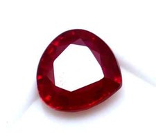 Natural Red Ruby Pear Cut 4.30 Ct Certified Loose Gemstone With Free Gift