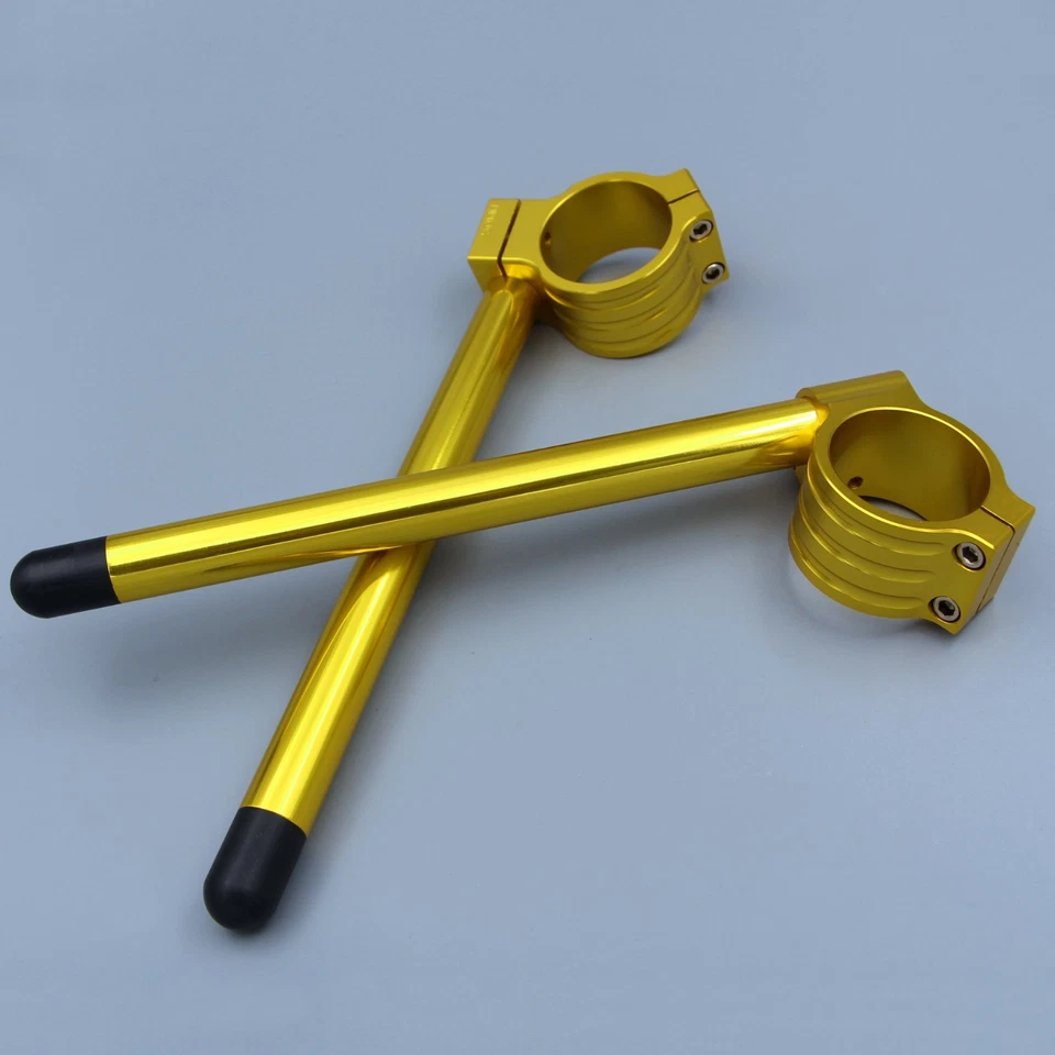 Manillar elevador con clip para horquilla de 50 mm apto para Yamaha YZF R1 R6 S Foto 3 de 4