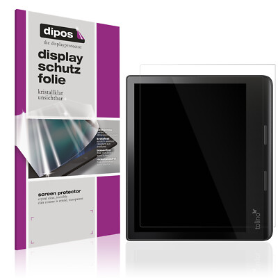 2x Schutzfolie für Tolino Epos 3 e-Book Reader klar Displayschutzfolie Folie