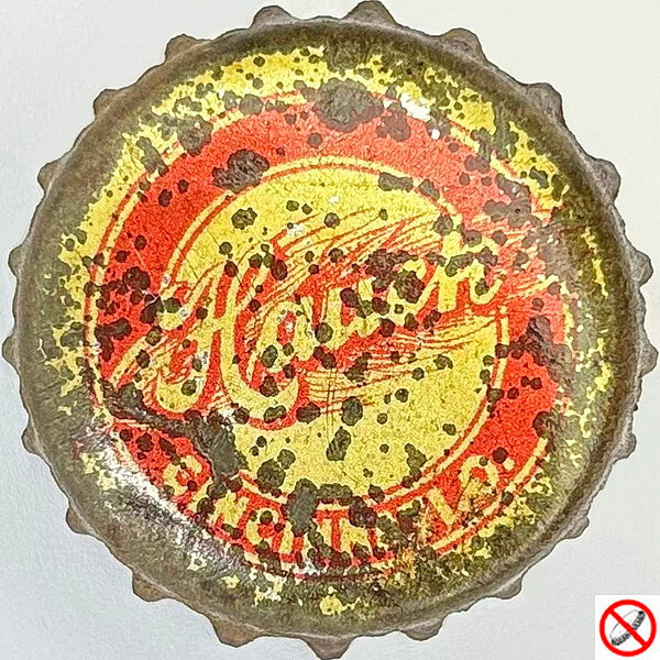 HAUCK John Hauck Brewing Co. BEER cork lined beer bottle cap 1919-1920