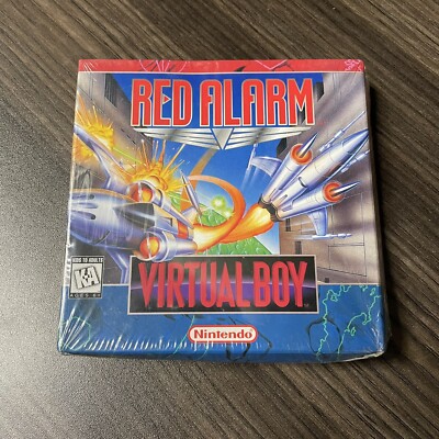 Red Alarm Nintendo Virtual Boy H-Seam Brand New + Factory Sealed
