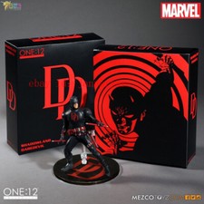 Perfect Mezco Toyz 1 12 Marvel Shadowland Daredevil Action Figure New Toy