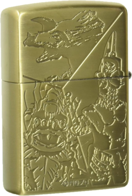 Zippo Lighter Ultraman Ultra Seven Double Sides Antique