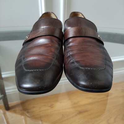 Gucci Leather GG Loafers Gucci Size Men display picture 1