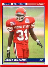 1990 Score Football - Pick Choose Your Cards #601-660