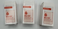 3 Pack Bio-Oil Skincare Body Oil Moisturizer Scars  Stretch Marks 0.85oz Each
