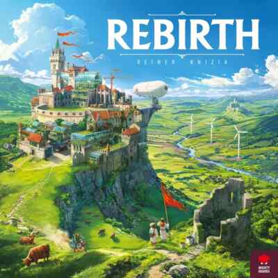 Rebirth | Brettspiel | Veröffentlicht von Might Boards (brandneu & versiegelt)