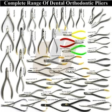 Dental Lab Pliers Professional Orthodontic Pliers Looping Wire Bending Forceps 