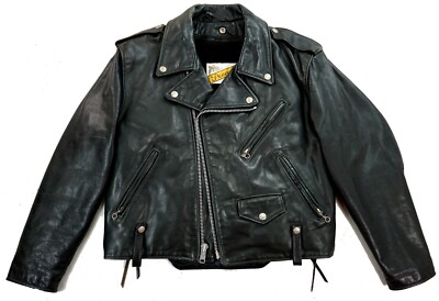 SCHOTT Perfecto US Biker Motorrad Lederjacke 40 L