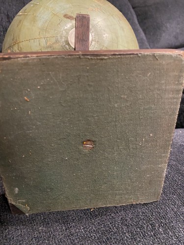 ANTIQUE NEW PEERLESS 12 INCH TERRESTRIAL GLOBE BY ATLAS SCHOOL SUPPLY CO. - Picture 24 of 24