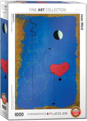 EuroGraphics Dancer II by Joan Miró 1000-Pcs Puzzle New Sealed