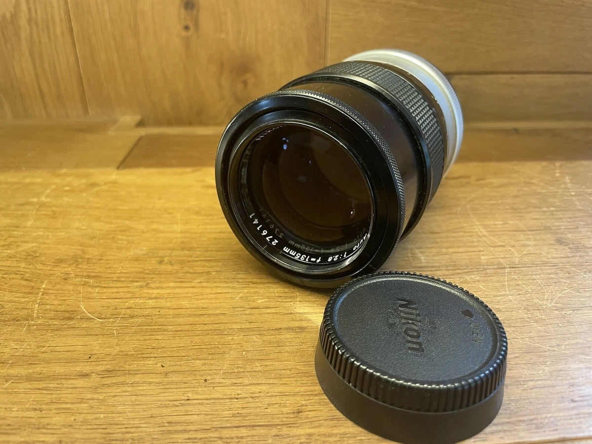 Nikon NIKKOR f/2.8 Camera Lenses 135mm Focal for sale - eBay