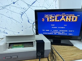 Hudson's Adventure Island - Nintendo NES Cartridge Only Authentic Tested