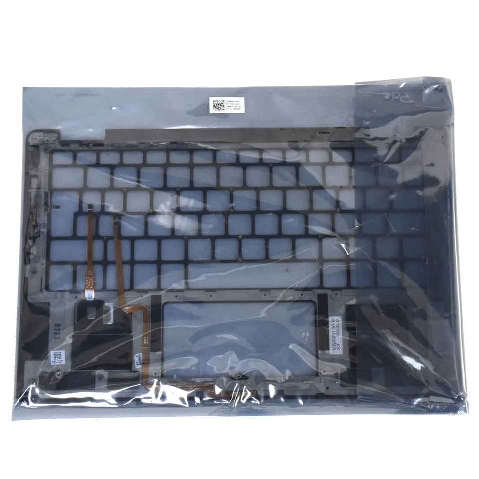 Dell XPS 13 9365 2-in-1 Palmrest Assembly with Fingerprint Reader P8DP6 NDTJM - Image 2 of 4