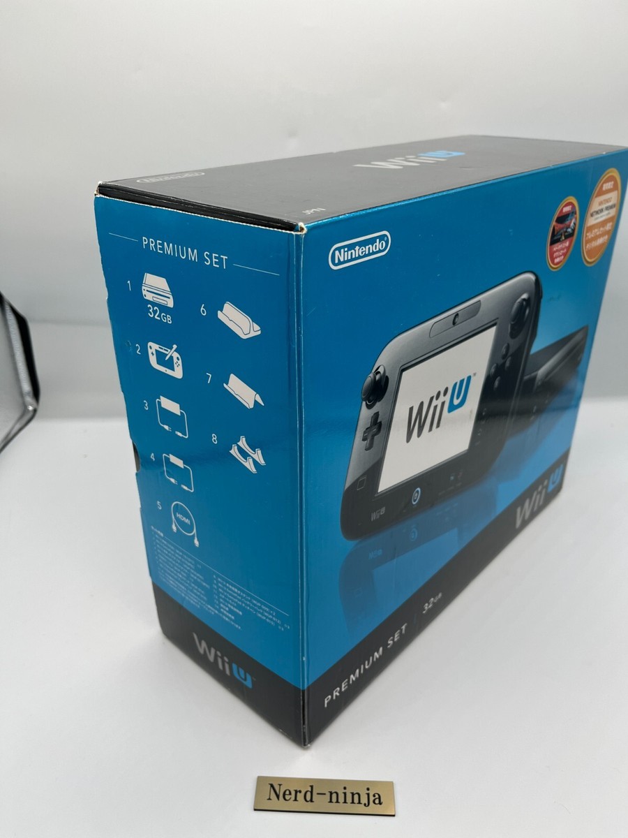 Nintendo Wii U Black Premium Set Console Box Kuro Black Home Nintendo Wii U Black Premium Set Console Box Kuro Black Home