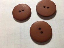 25 NEW 1 INCH DULL FINISH ANTIQUE GOLD  BUTTONS