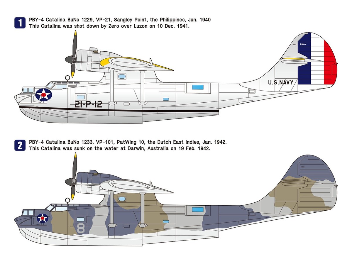 Wolfpack 1/72 PBY-4 Catalina WW2 US Navy Flying Boat Premium Model