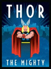 Marvel Deco Thor - Official 30 x 40cm Stretched Canvas Print Wall Art WDC92238