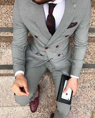 2019 double breasted suit