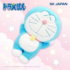 SK JAPAN Doraemon Sleeping Fluffy Super BIG Cushion NEW from Japan