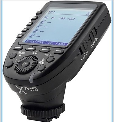 Godox Xpro-S TTL Blitzauslöser für Sony-Kameras, Wireless Flash Trigger