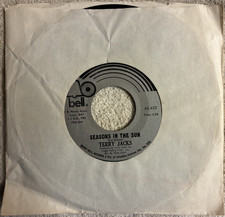 Terry Jacks, Seasons In the Sun / Put the Bone In, 1973 Bell 45 - EX